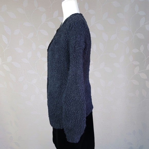 Ecote Urban Outfitters Gray Boucle Open Cardigan Sweater Witchy Boho Softgoth XS - Picture 6 of 12